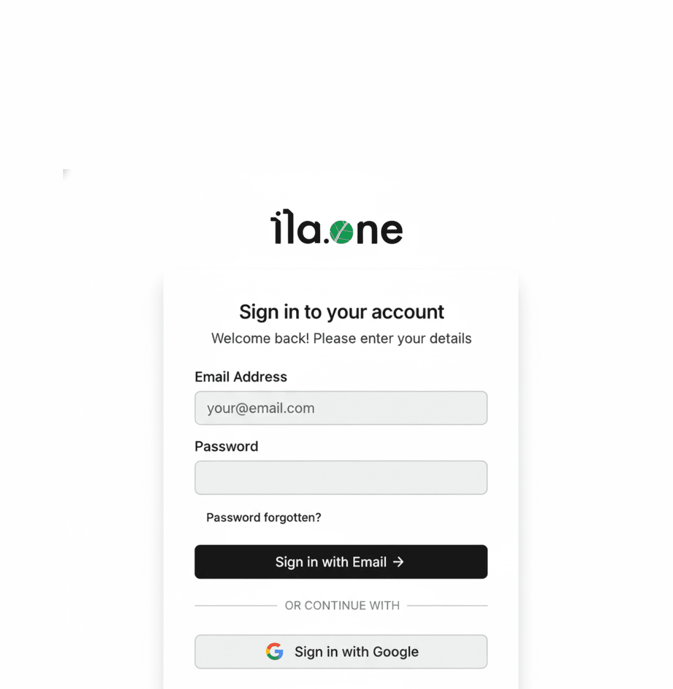 Restaurant management dashboard
